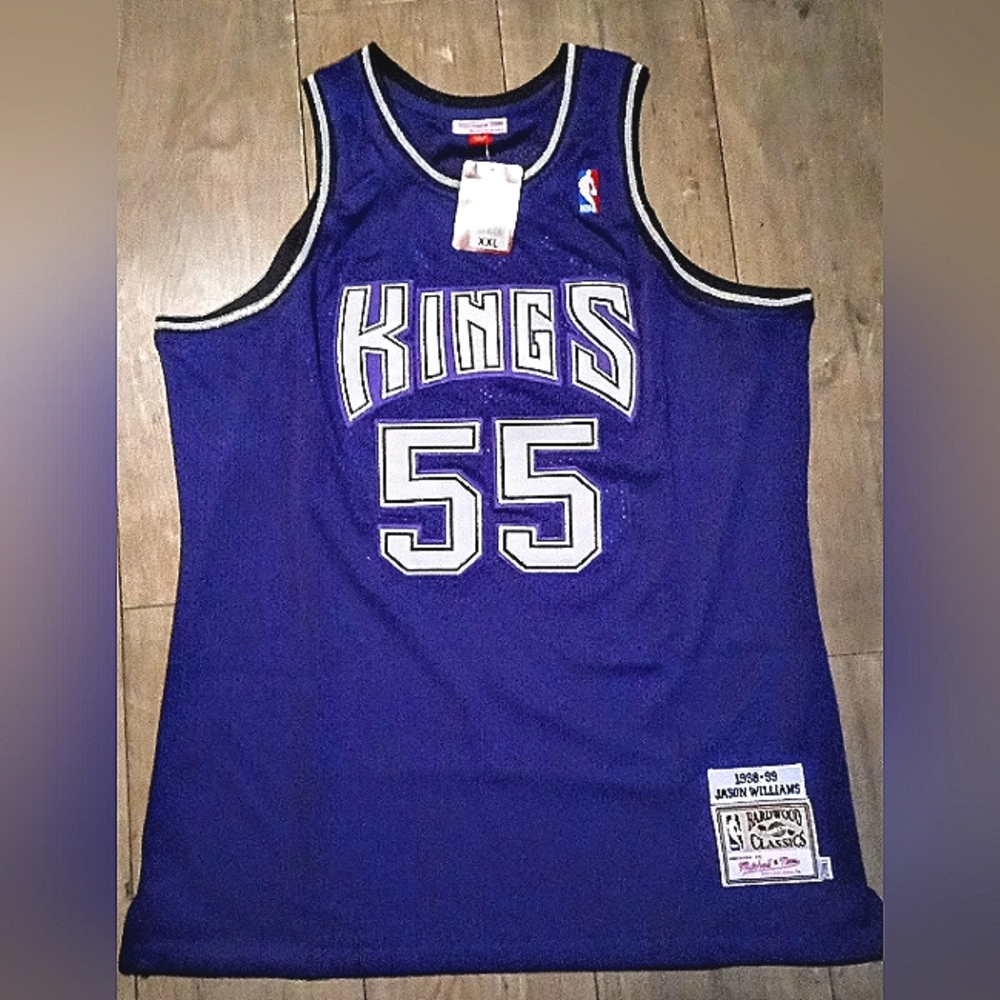 Throwback Jason Williams Kings jersey